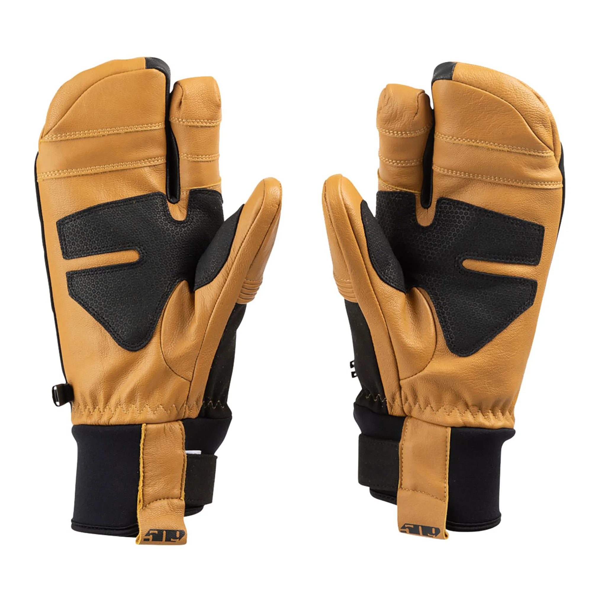 509  Fisticuff Trigger Finger Mitten Snowmobile Waterproof Insulated Buckhorn