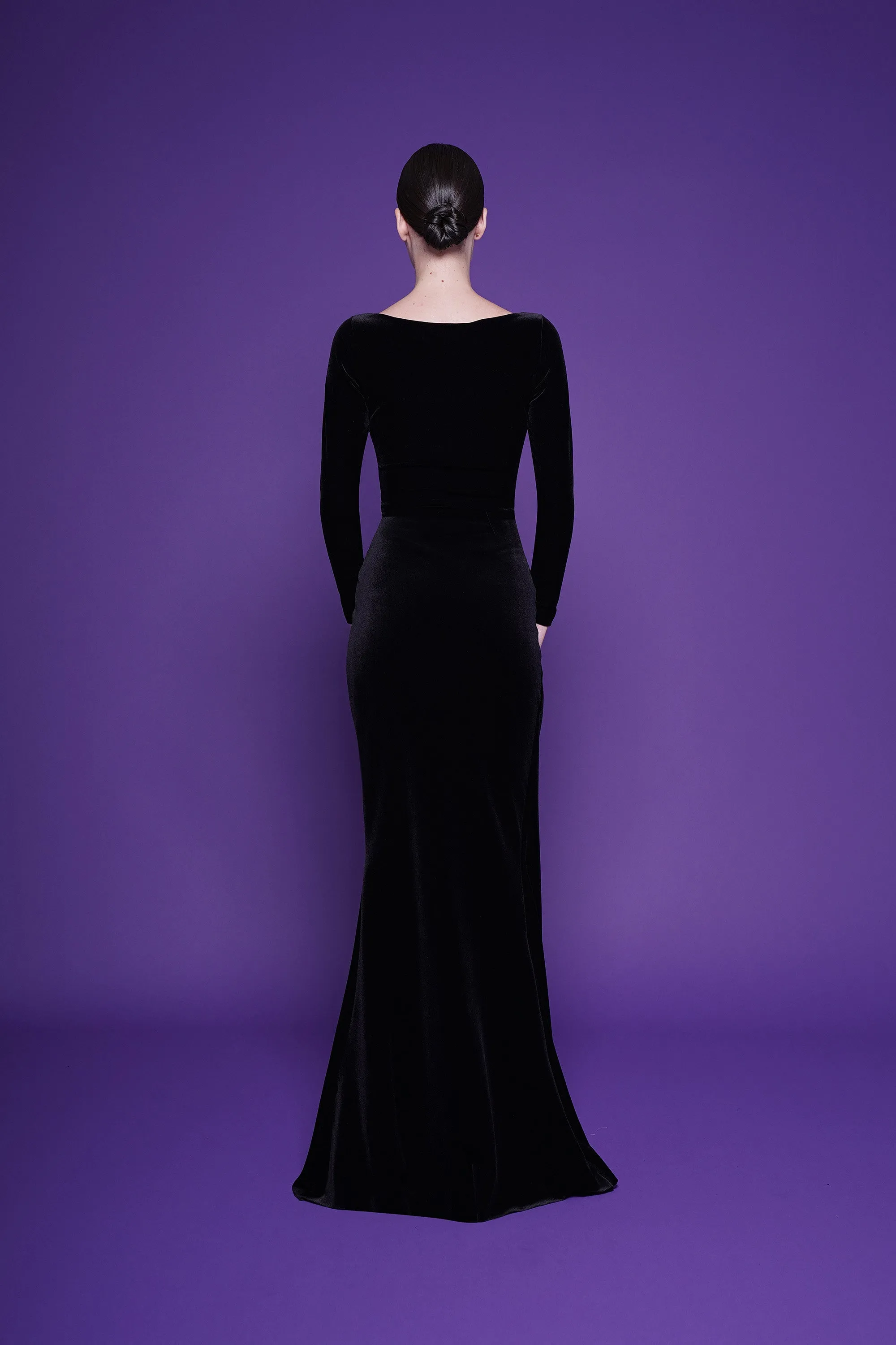 AXAS VELVET GOWN