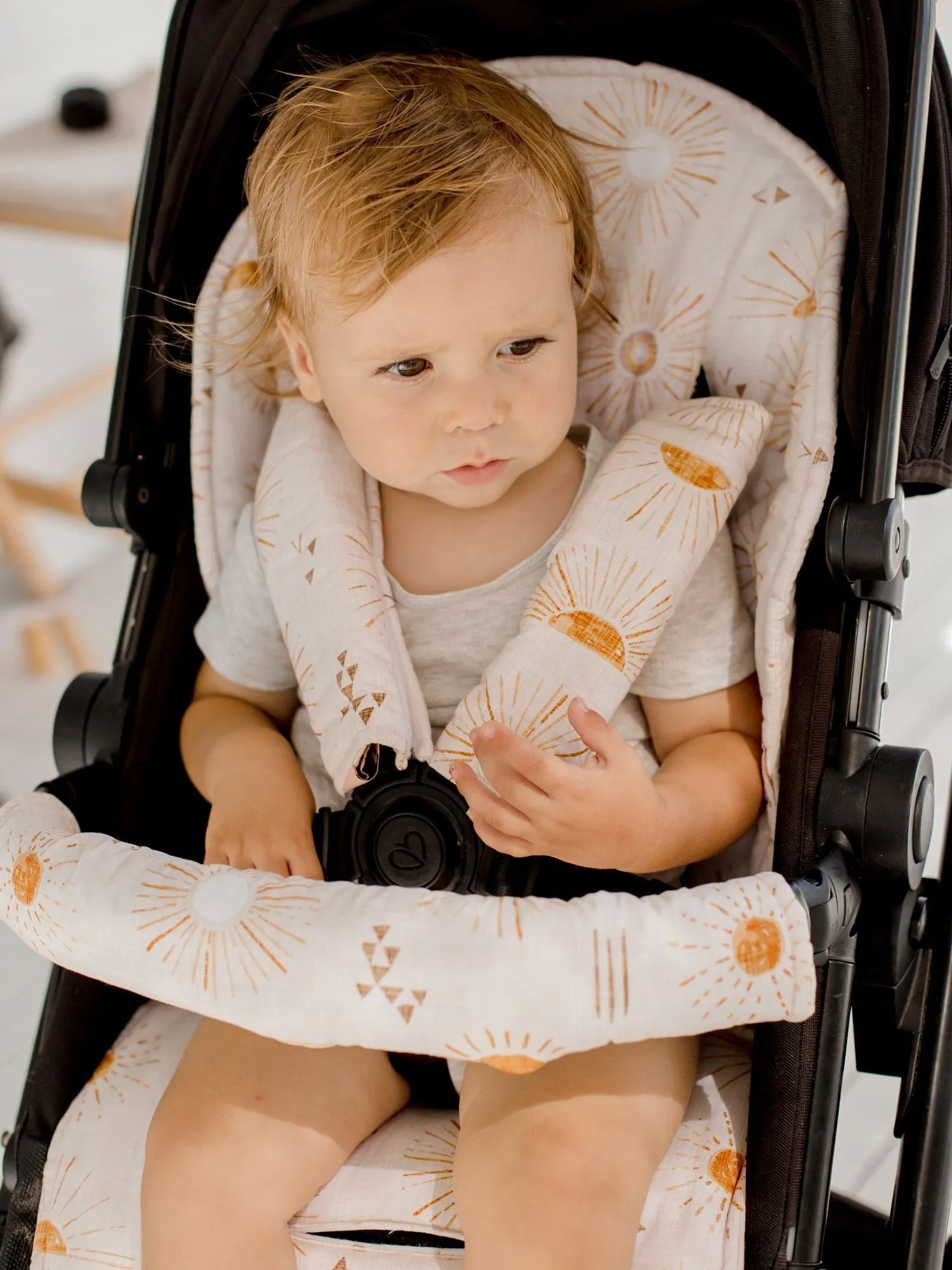 Bambella Designs Universal Pram Liner | Bohemian Sunshine