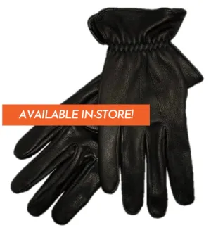 Core Zip Leather Motorcycle Gloves | Olympia Sports