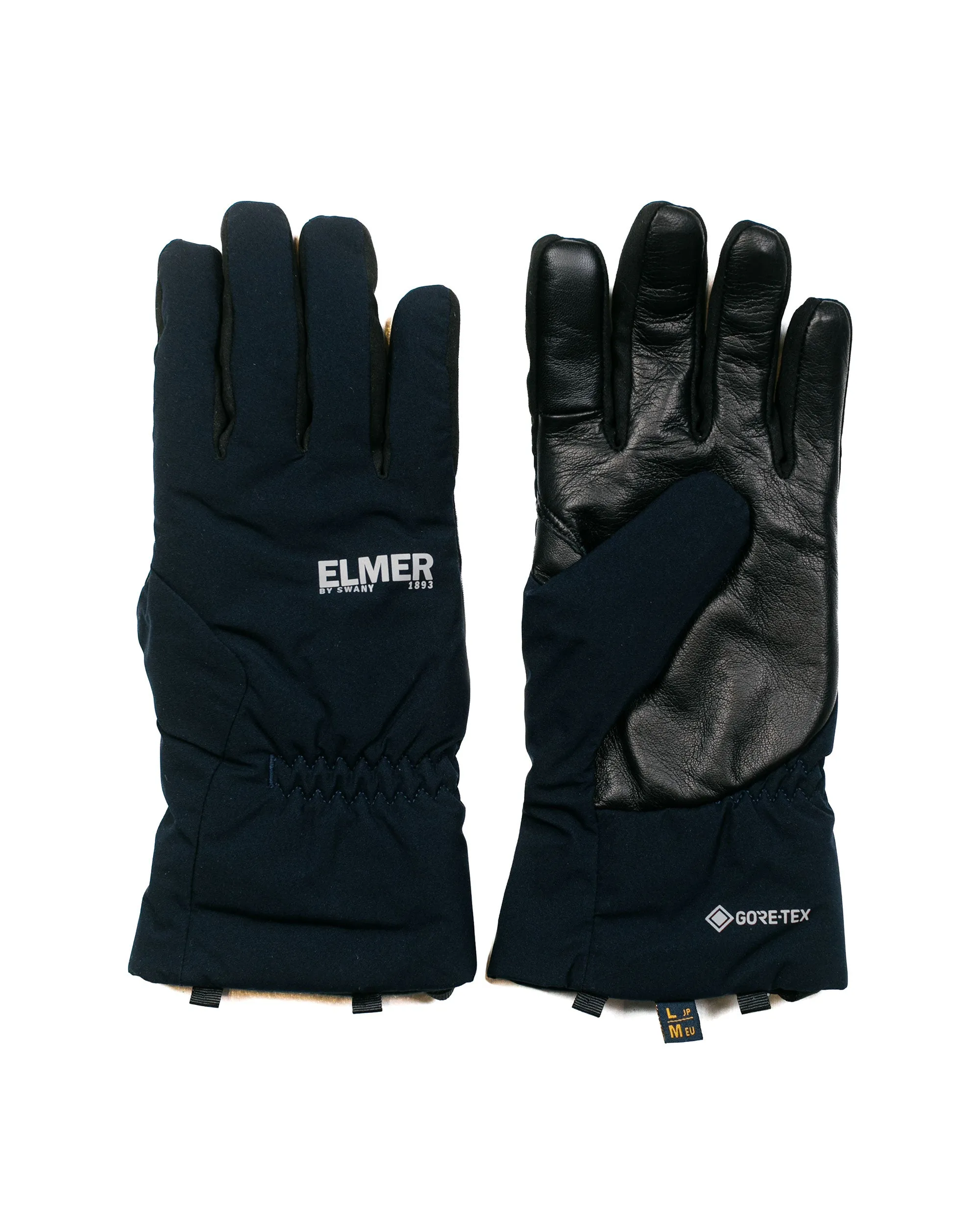 Elmer by Swany EM602 Navy GORE-TEX Waterproof Lined Gloves for Ultimate Warmth and Protection