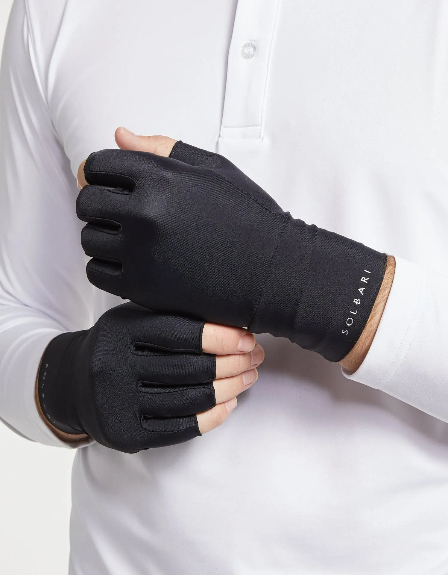 Fingerless Driving Gloves UPF 50  Sun Protection