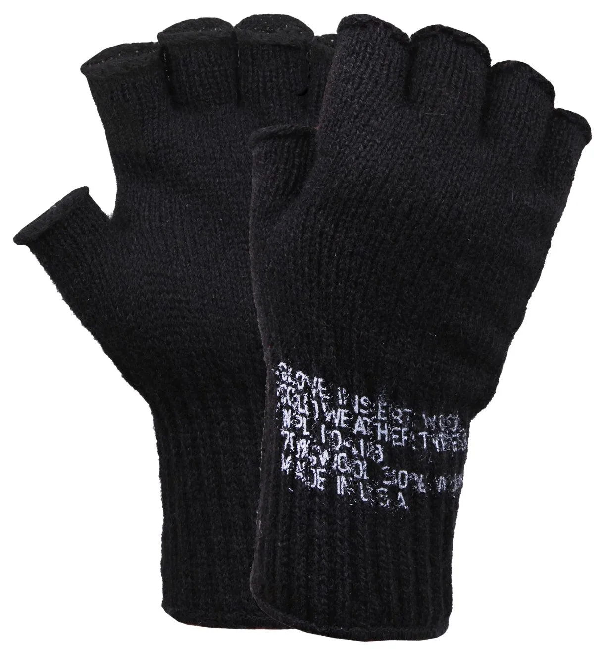 Fingerless Wool Gloves