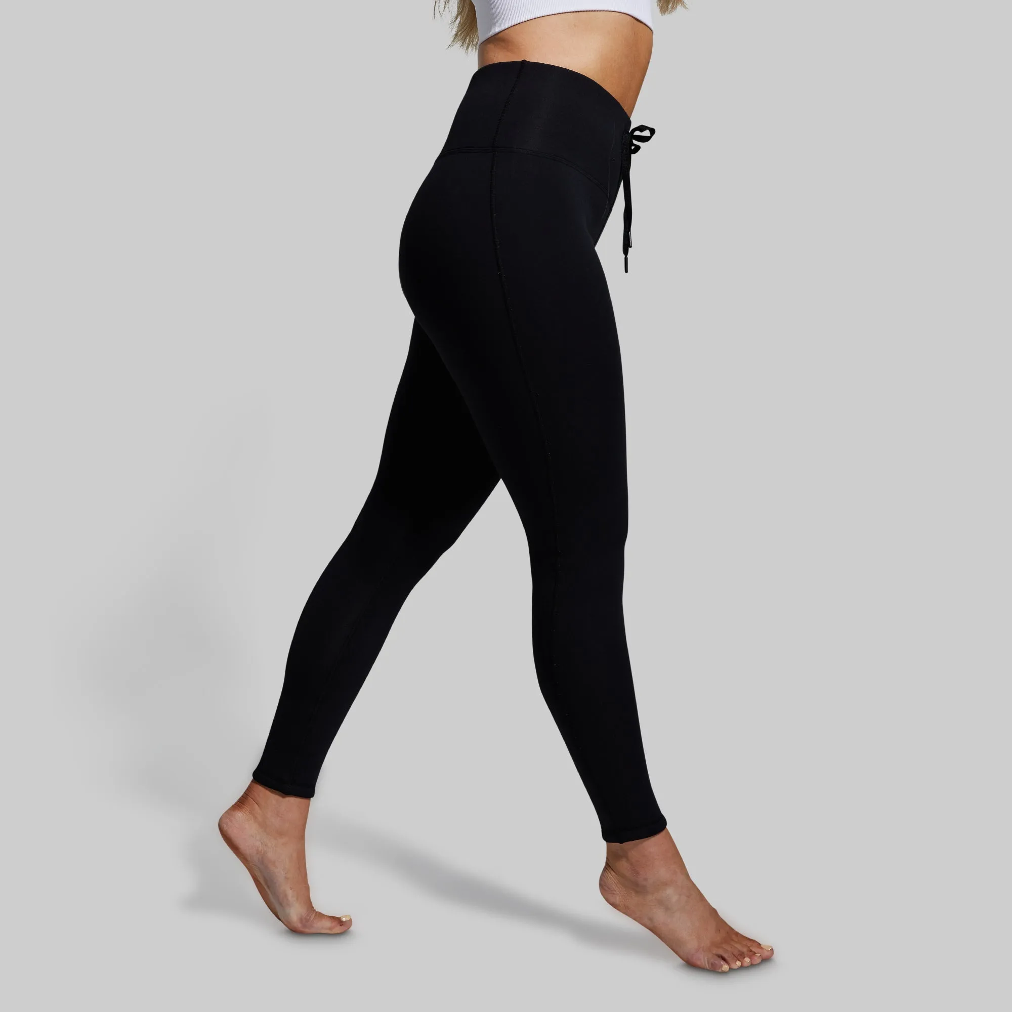 Fleece Lined Legging (Black)