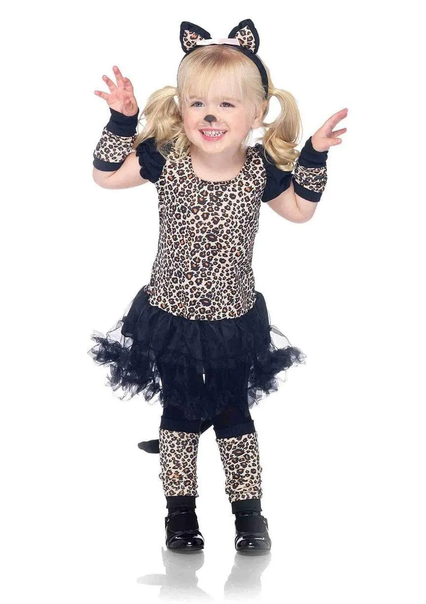 Girl's Pretty Little Leopard Costume