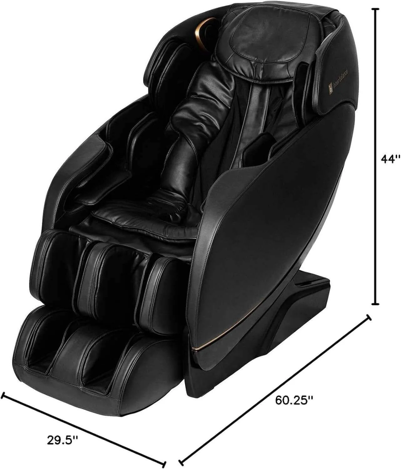 Jin 2.0 - Deluxe Heated SL Track Zero Gravity Massage Chair