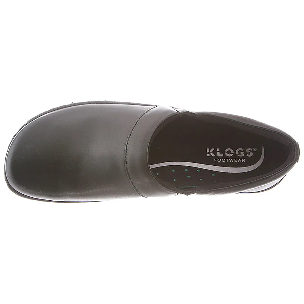 Klogs Women's Mission Clog Black Smooth