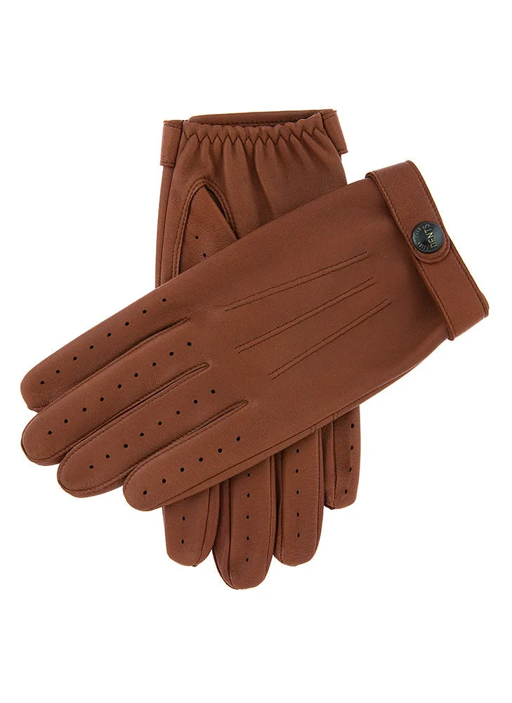 Men's Heritage Three-Point Leather Driving Gloves