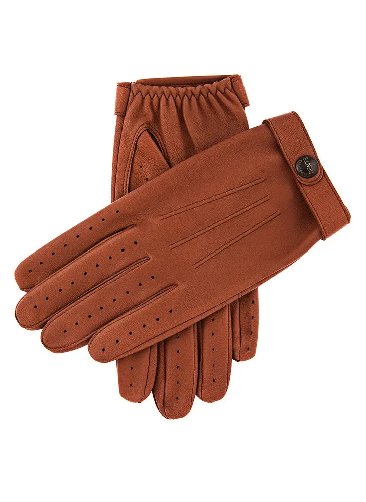 Men's Heritage Three-Point Leather Driving Gloves