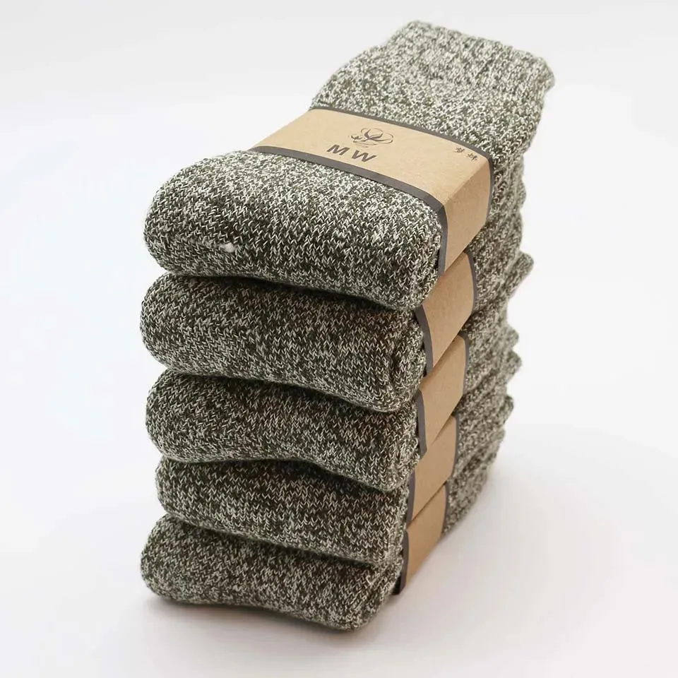 Merino Wool Socks 5 Pack