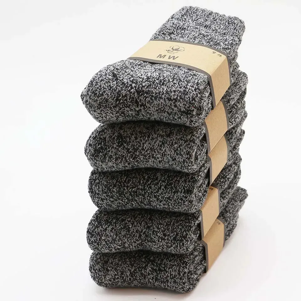 Merino Wool Socks 5 Pack