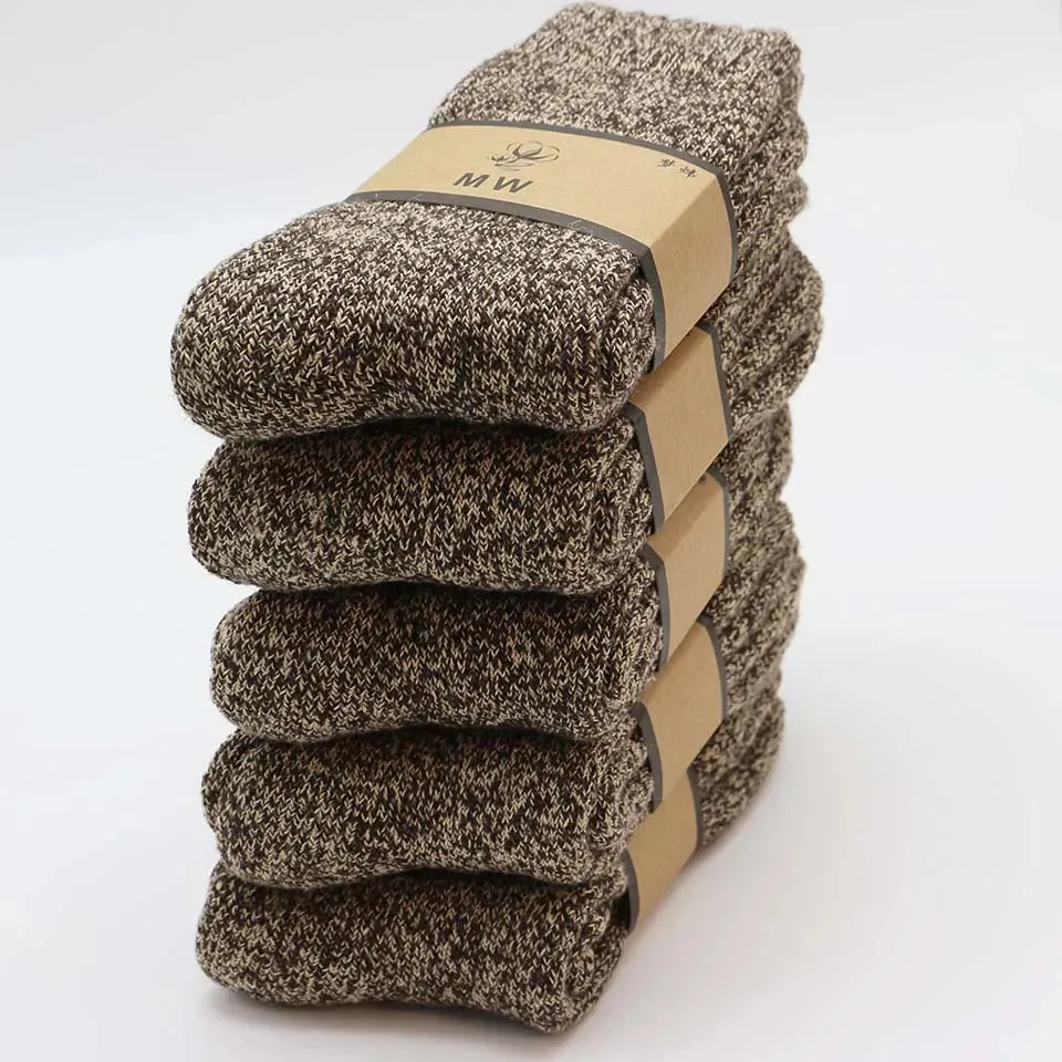 Merino Wool Socks 5 Pack