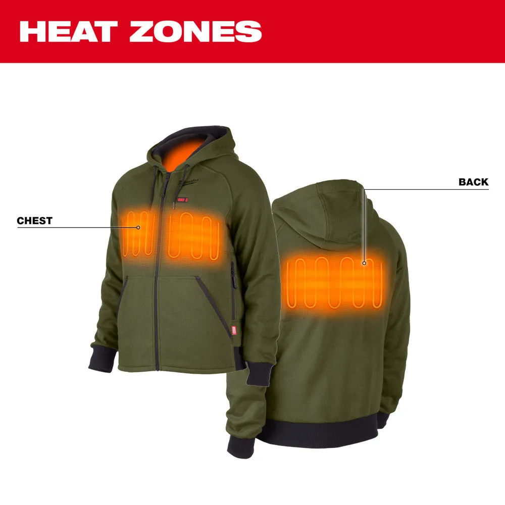 Milwaukee 306GN-20 M12 Heated Hoodie Green (Hoodie Only)