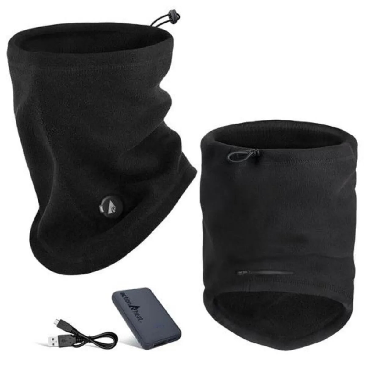 Open Box ActionHeat 5V Battery Heated Fleece Gaiter