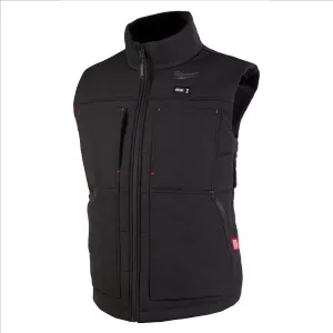 Open Box -  Milwaukee Tool Women's Large M12 12-Volt Lithium-Ion Cordless AXIS Black Heated Quilted Vest (Vest Only)