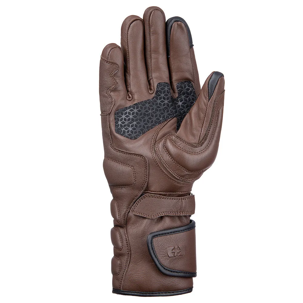 Oxford Hamilton Men Winter Motorcycle Gloves Brown