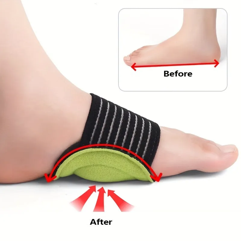 Plantar Fasciitis Relief Arch Support Cushion Insoles for Heel Pain