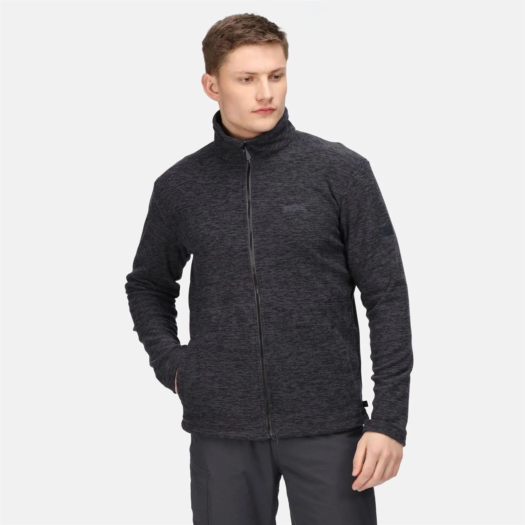 Regatta Mens Eilon Anti Pilling Full Zip Fleece Jacket