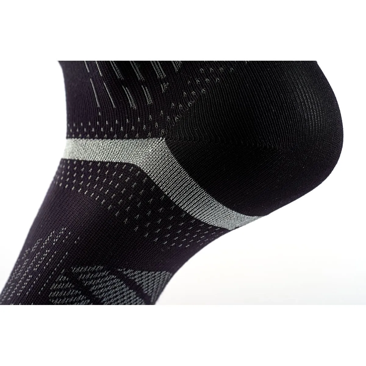 RUN FEEL RUNNING SOCKS BLACK - YELLOW