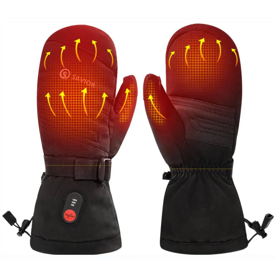 Savior Heated Mittens For Ski