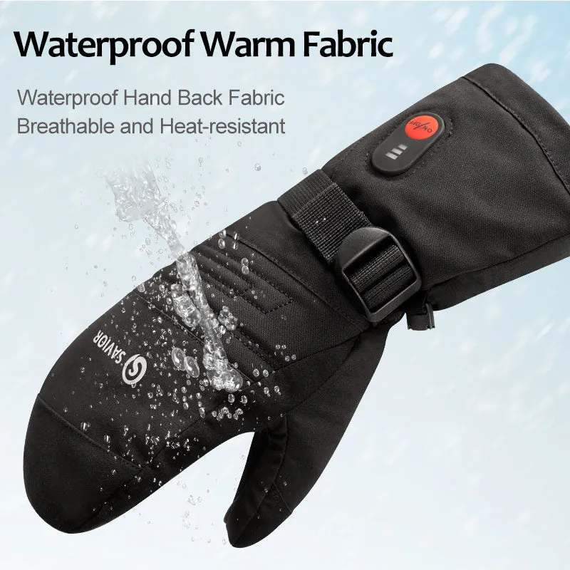 Savior Heated Mittens For Ski