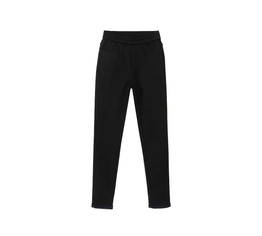 TARRAMARRA® Women Black Leggings Laney Fleece Lining