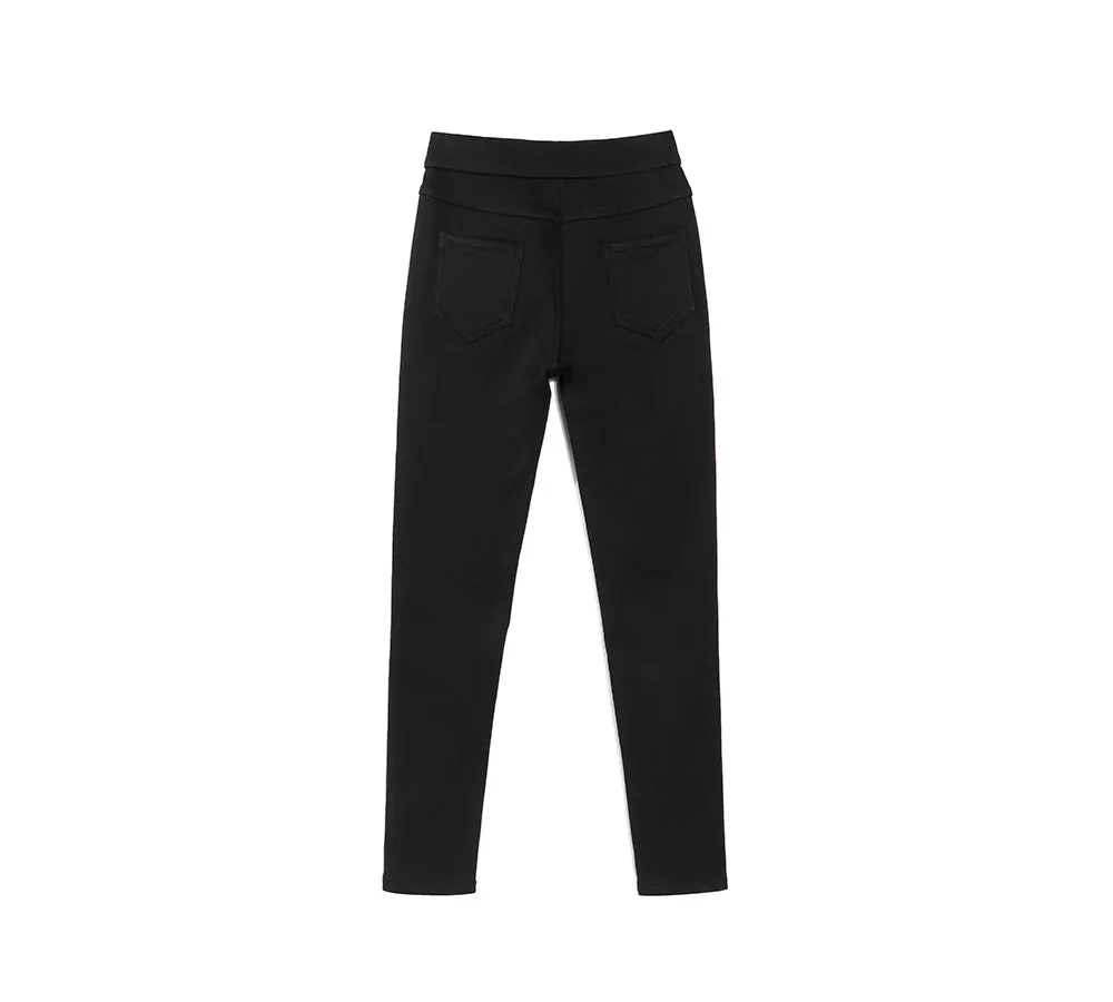 TARRAMARRA® Women Black Leggings Laney Fleece Lining