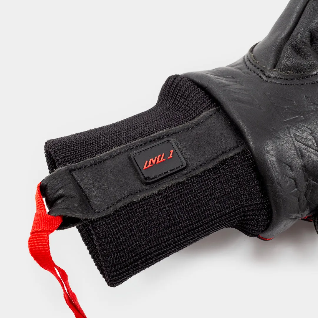 Wells Lamont® × Level 1 Lifty Mittens Black & Red