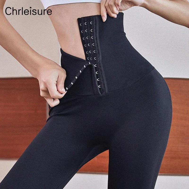 Women High Waist Push Up Compression Gym Workout Leggings