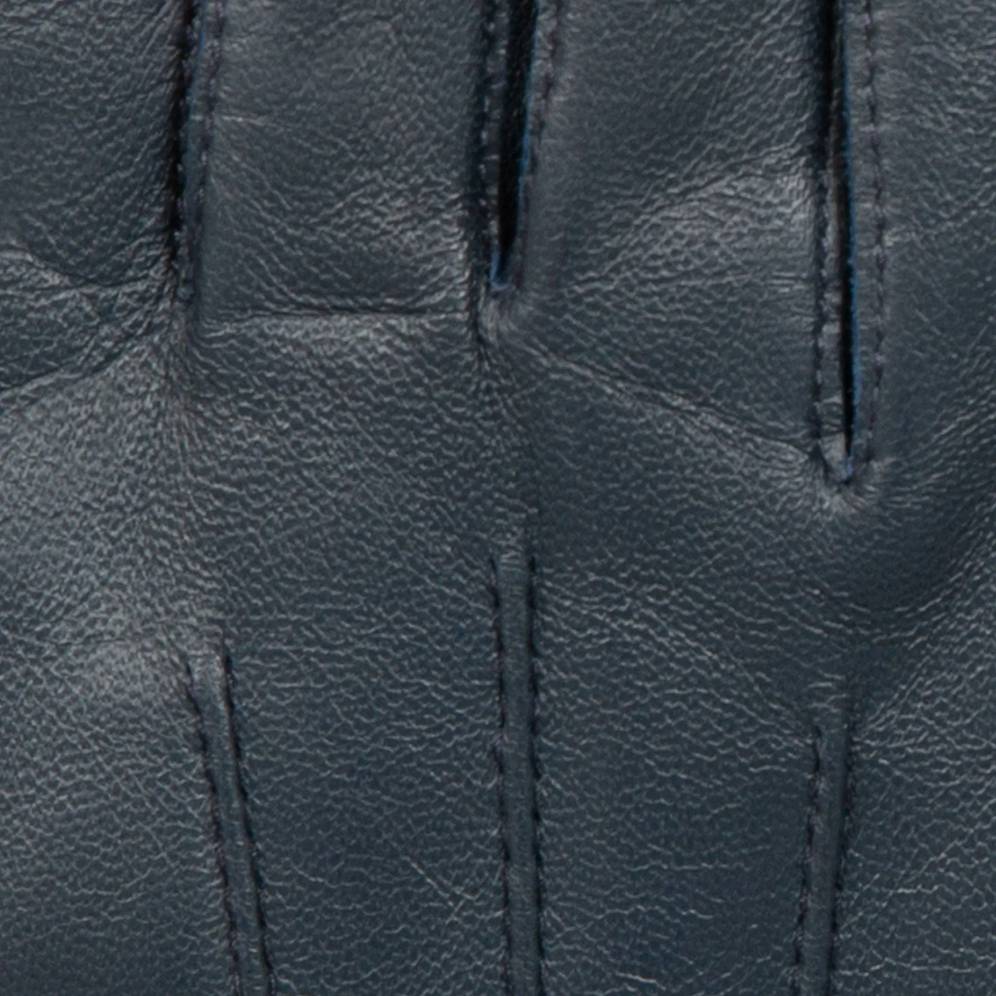 Women's Three-Point Lined Leather Gloves