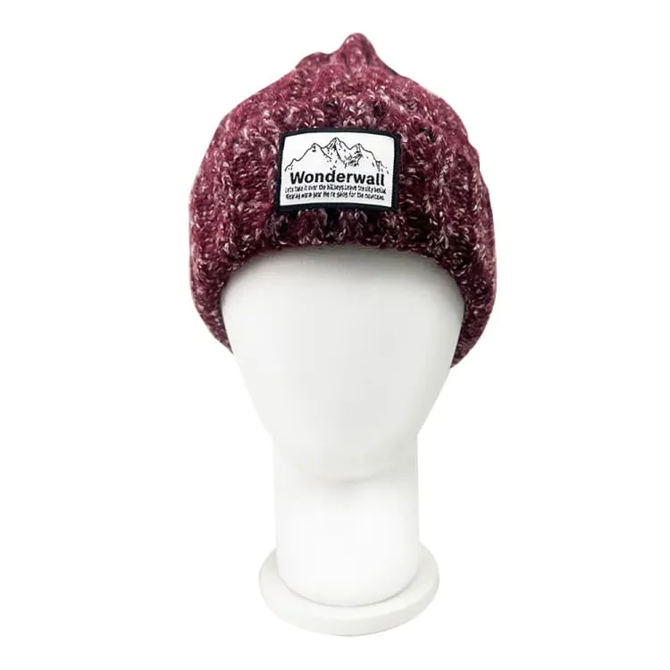 Wonderwall Beanie-WINE